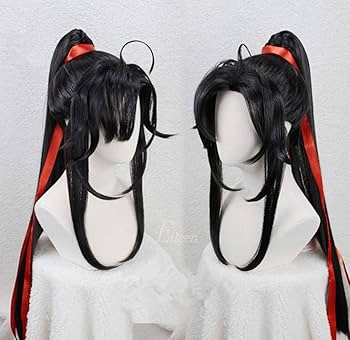 Amazon.co.jp: Eileen 魔道祖師 コスプレ 魏無羨 ウィッグ カツラ 耐熱